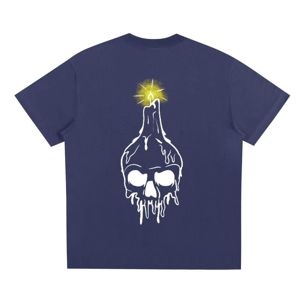Candle Skull, Sorona Quick-Dry Cooling T-Shirt