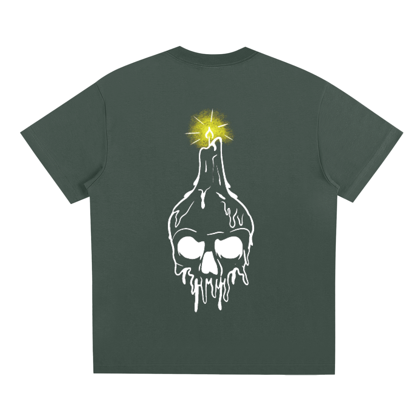 Candle Skull, Sorona Quick-Dry Cooling T-Shirt