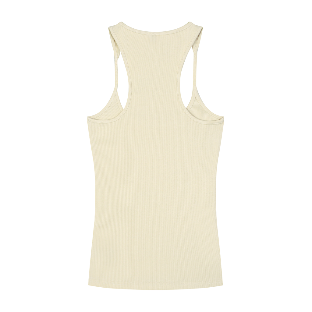 Pollination, Slim Fit Ribbed Racerback Tank Top