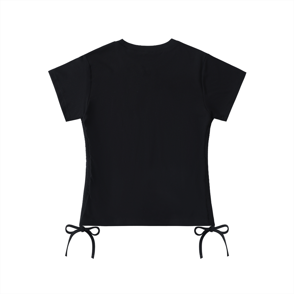 Leopard 8ball, Essential Drawstring T-Shirt