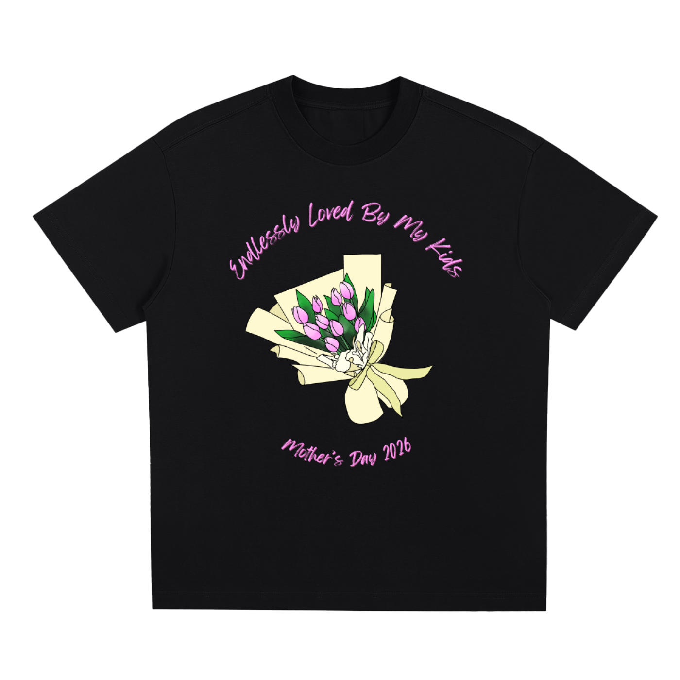 Endlessly Loved By My Kids, Sorona Quick-Dry Cooling T-Shirt