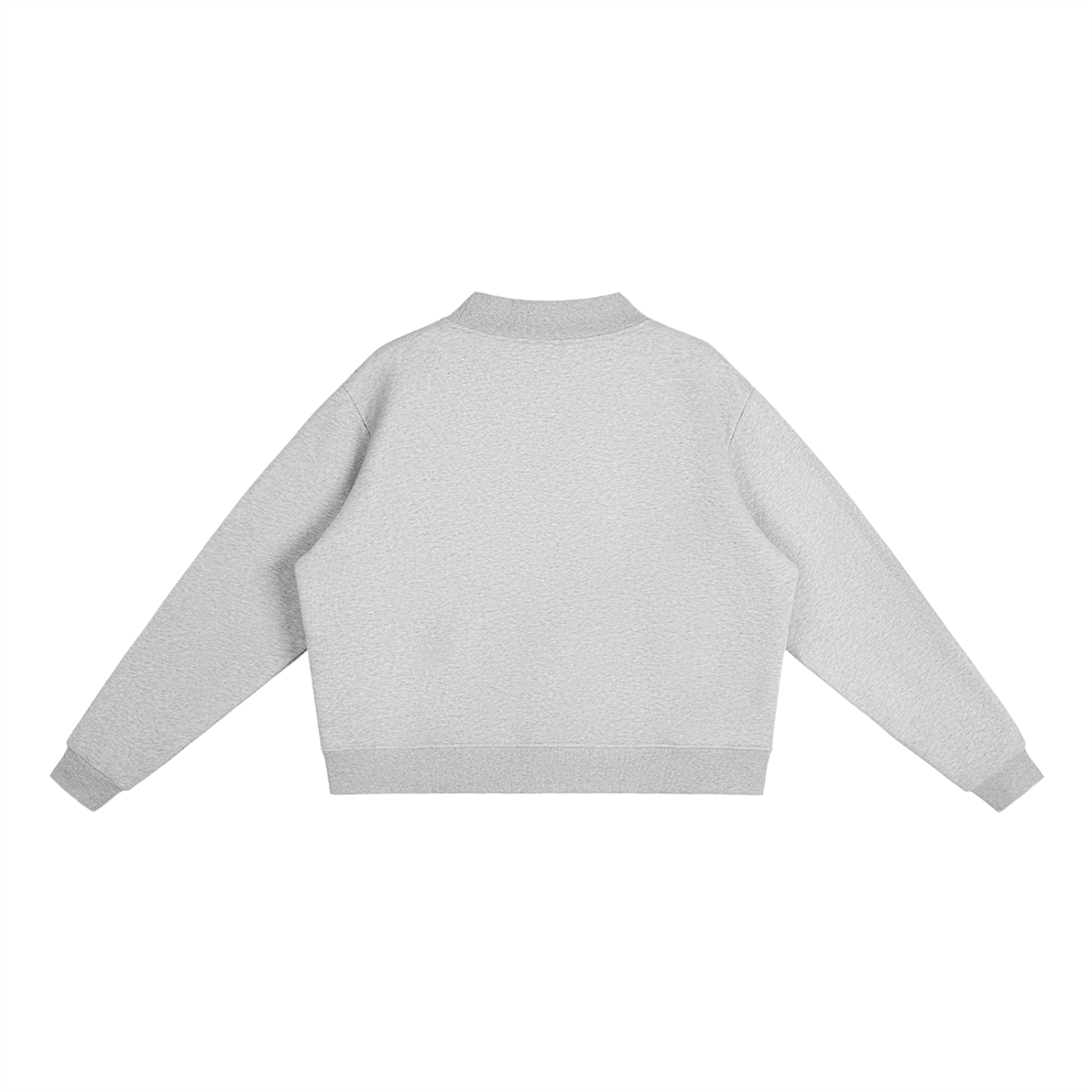 Endlessly Loved By My Kids, Essential Fleece Mock-Neck Crew Sweatshirt
