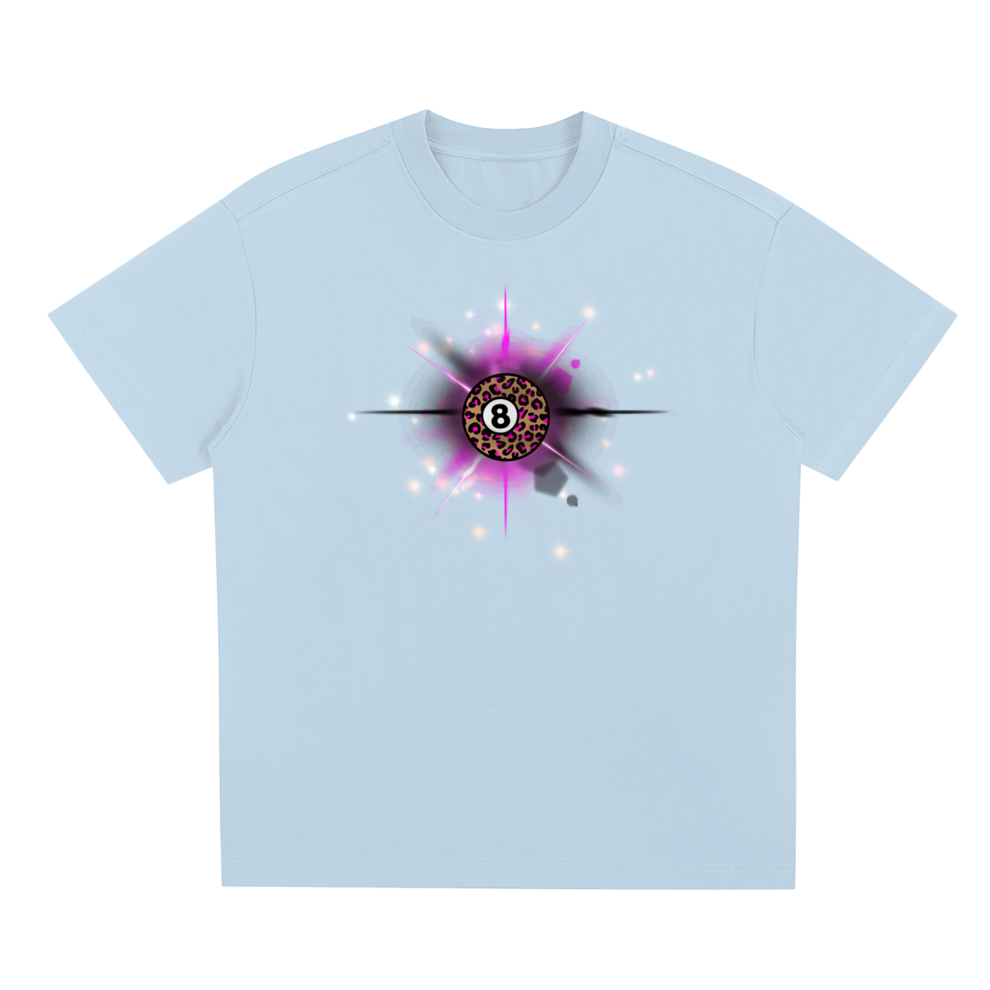 Leopard 8ball, Sorona Quick-Dry Cooling T-Shirt