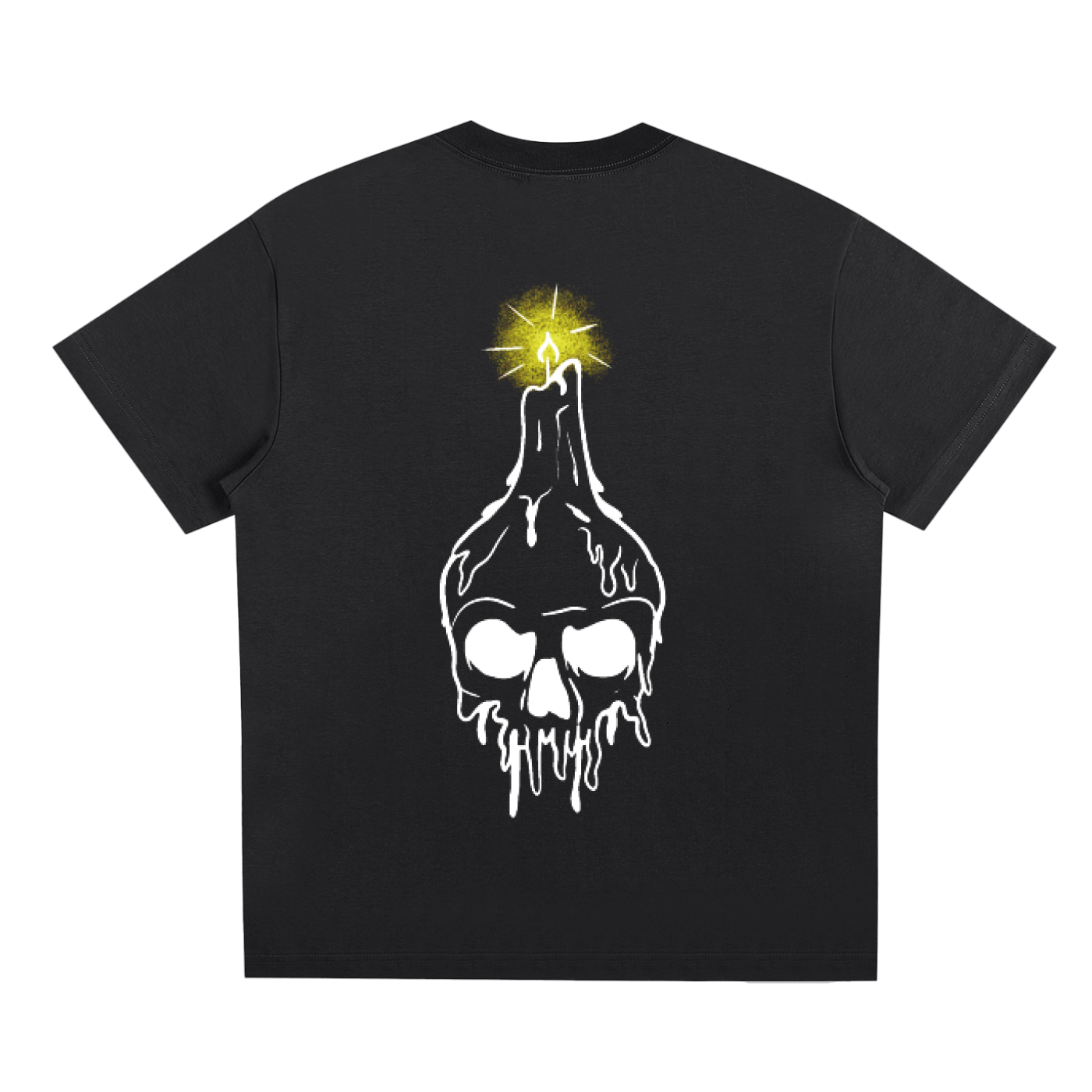 Candle Skull, Sorona Quick-Dry Cooling T-Shirt