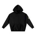 Candle Skull, Oversize Fleeced Hoodie