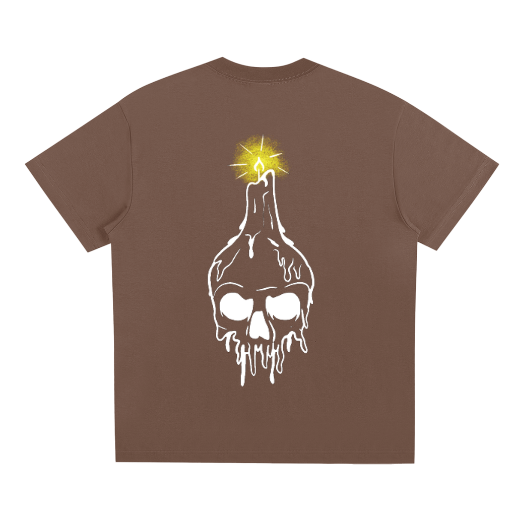 Candle Skull, Sorona Quick-Dry Cooling T-Shirt