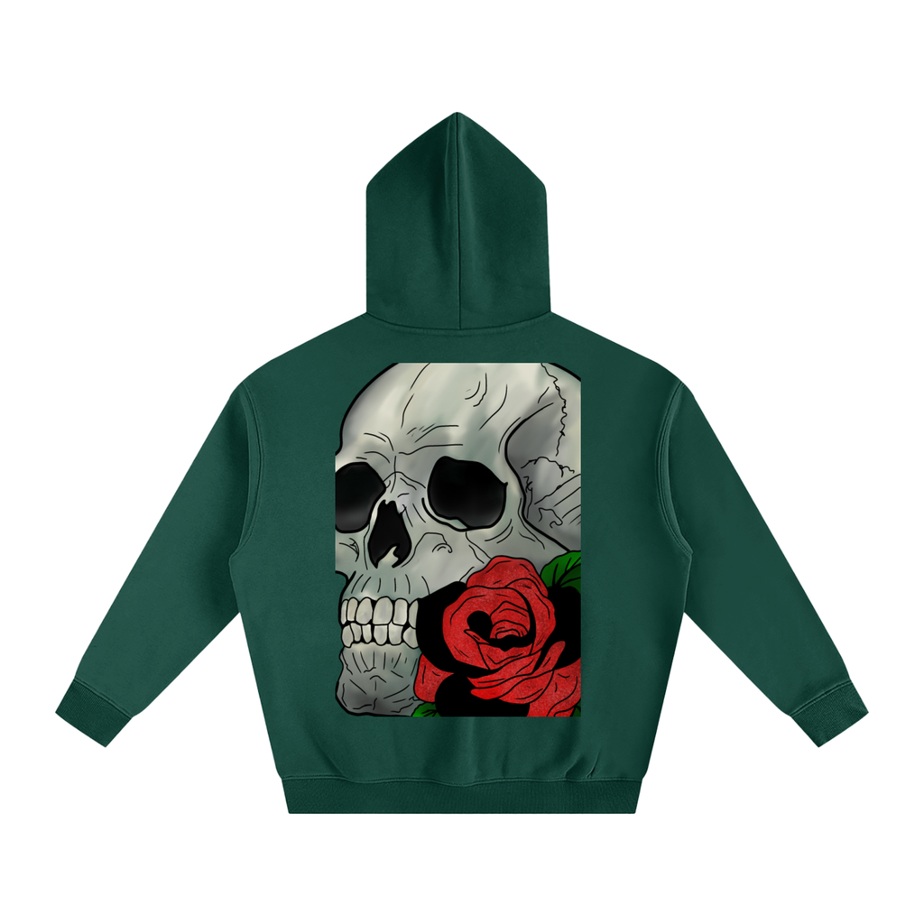 Rose of Death Oversize Fleeced Hoodie