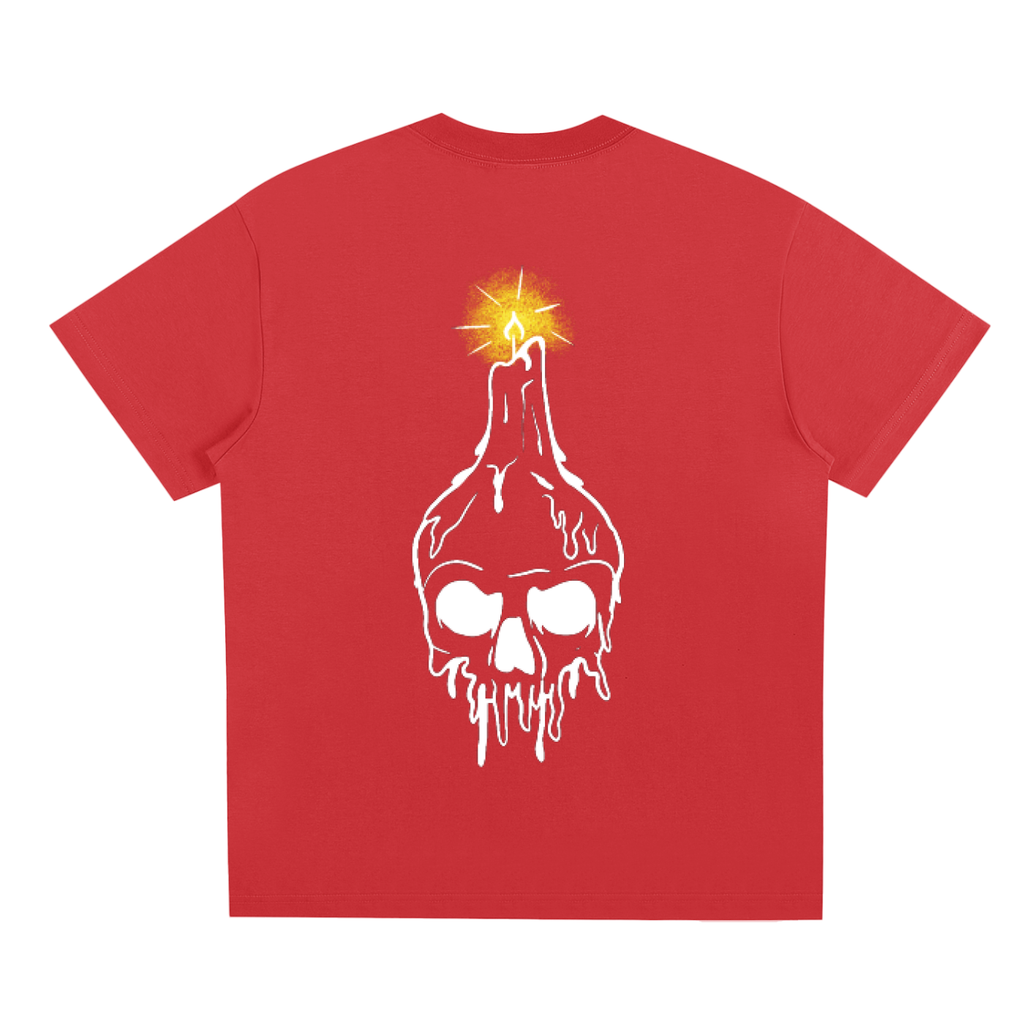 Candle Skull, Sorona Quick-Dry Cooling T-Shirt
