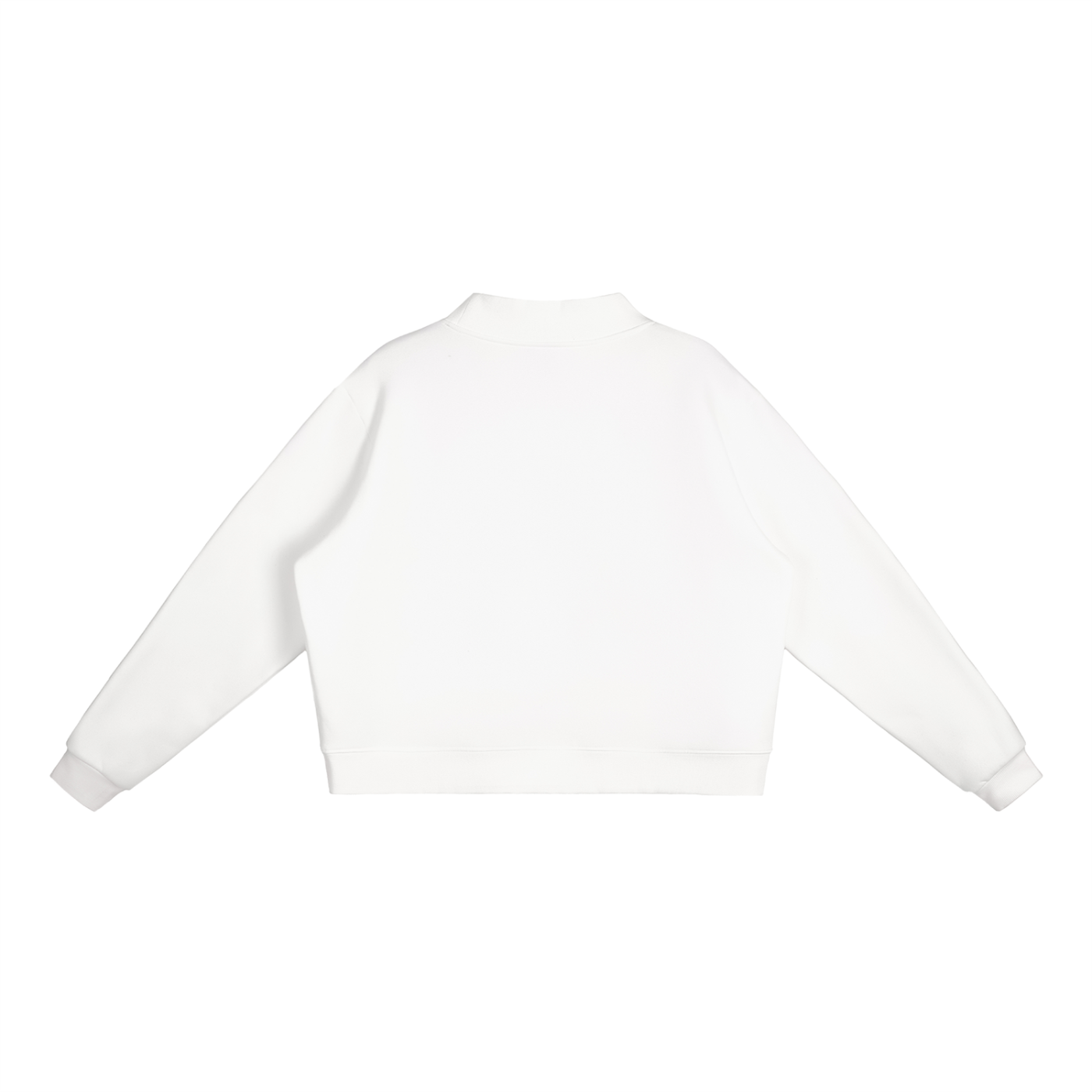 Endlessly Loved By My Kids, Essential Fleece Mock-Neck Crew Sweatshirt