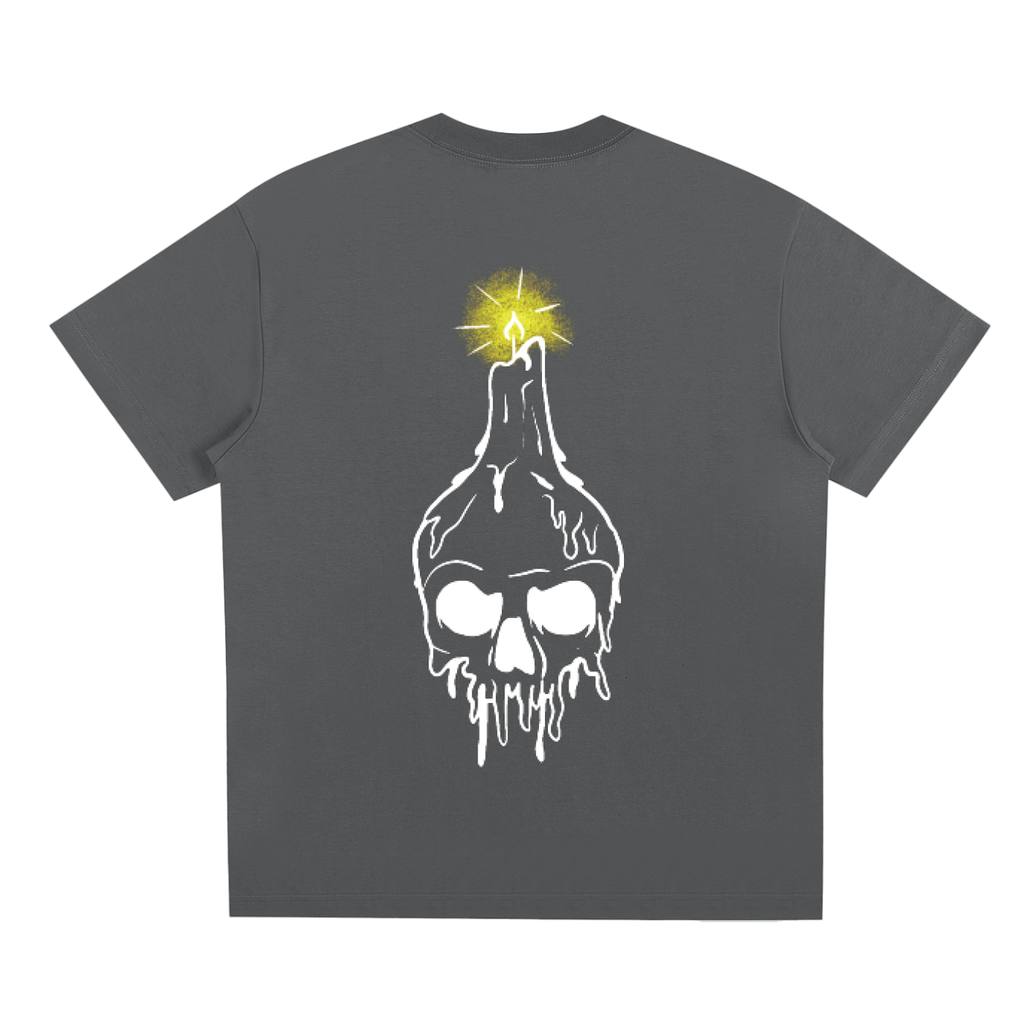 Candle Skull, Sorona Quick-Dry Cooling T-Shirt