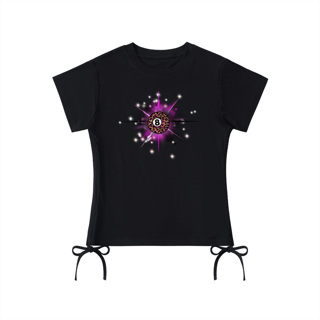 Leopard 8ball, Essential Drawstring T-Shirt
