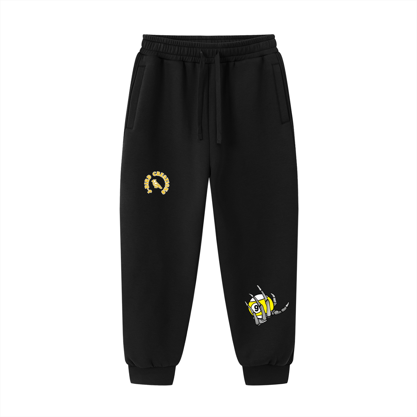 Reaper Hand Holding 9ball, Essential Drawstring Jogged Sweatpants