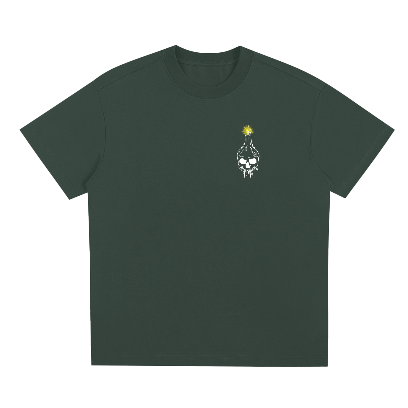 Candle Skull, Sorona Quick-Dry Cooling T-Shirt