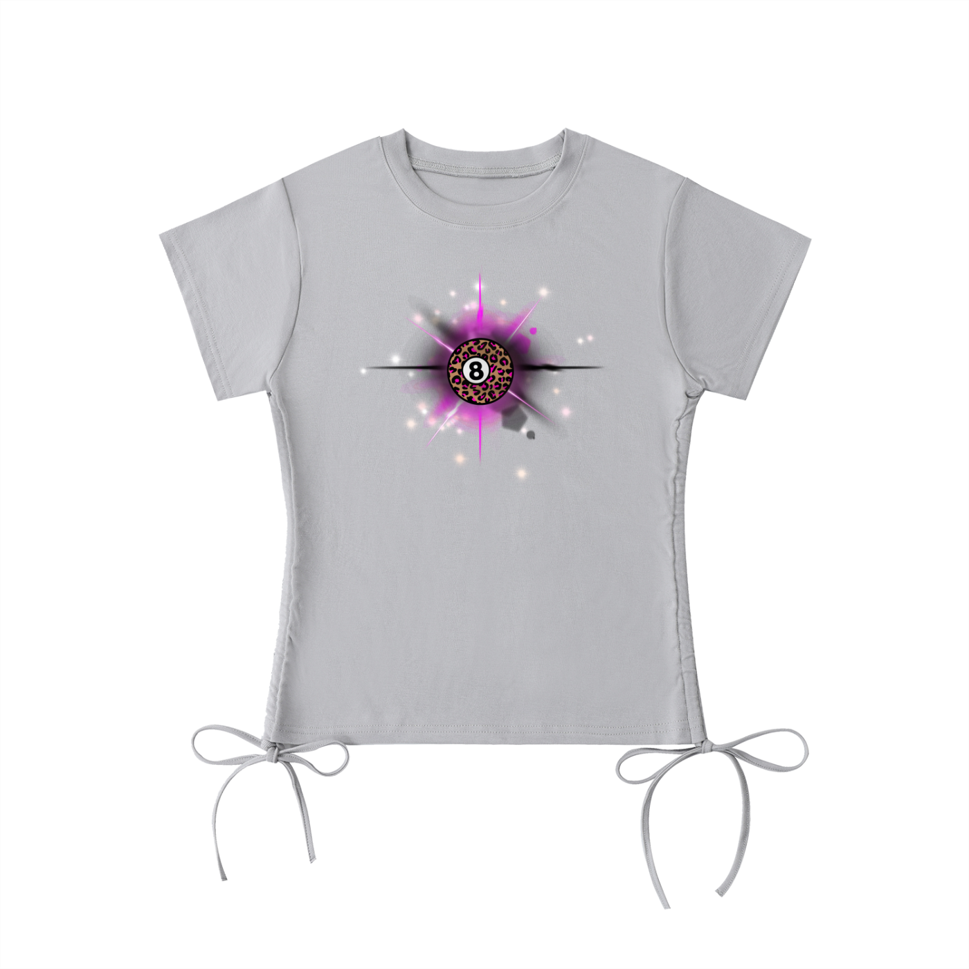 Leopard 8ball, Essential Drawstring T-Shirt