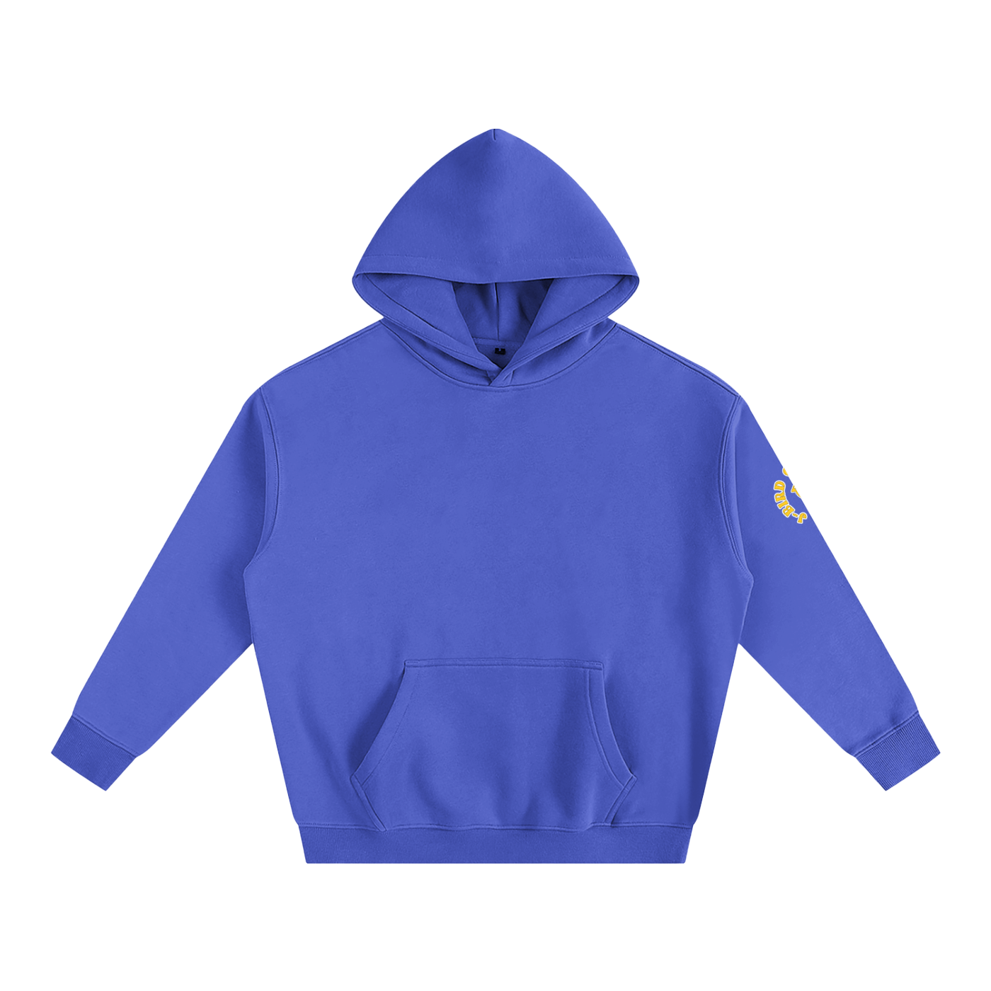Candle Skull, Oversize Fleeced Hoodie