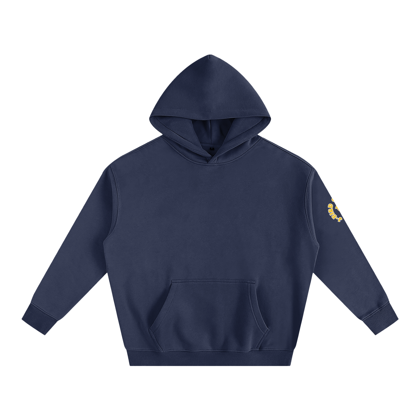 Candle Skull, Oversize Fleeced Hoodie