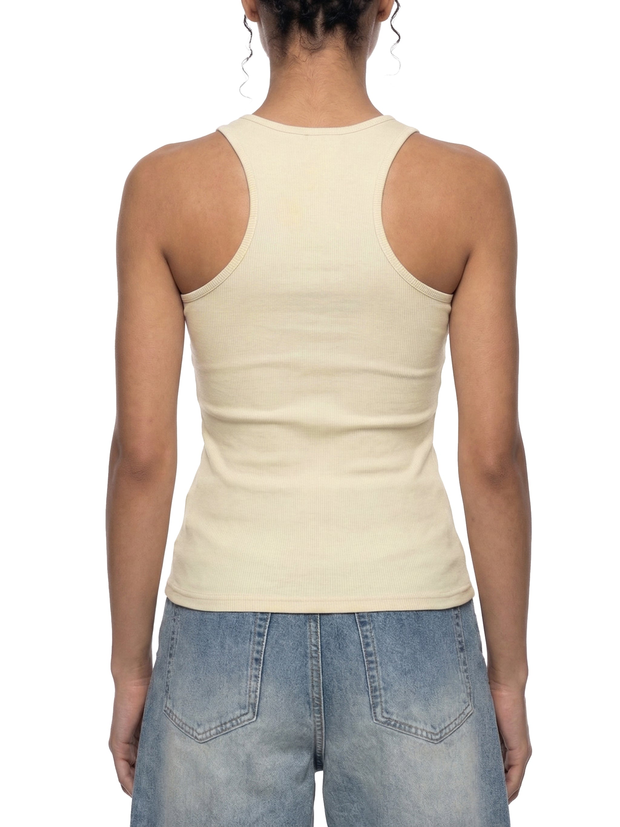 Pollination, Slim Fit Ribbed Racerback Tank Top